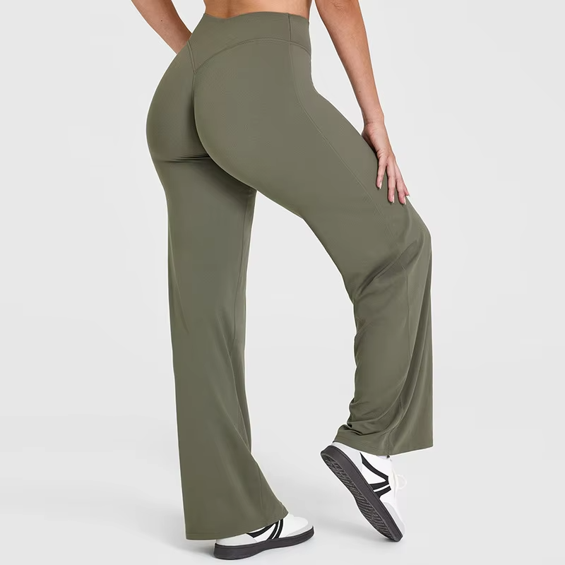 NCLAGEN SoftMotion Straight-Leg Yoga Pants - Premium Aesthetic Activewear - Image 4