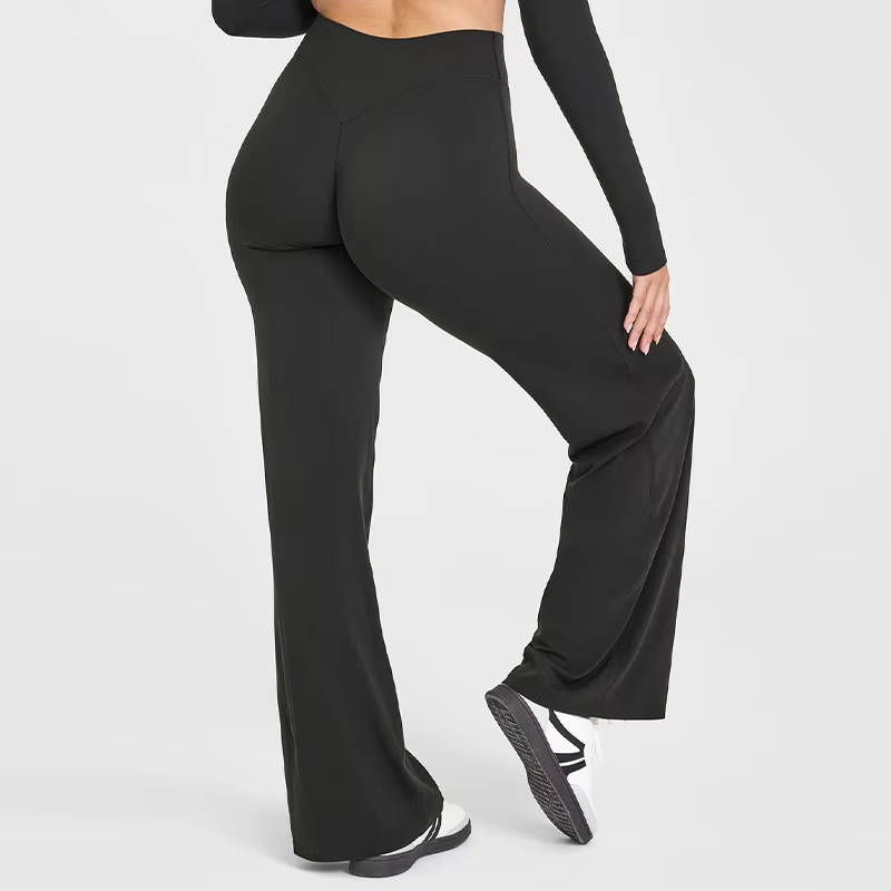 NCLAGEN SoftMotion Straight-Leg Yoga Pants - Premium Aesthetic Activewear - Image 3