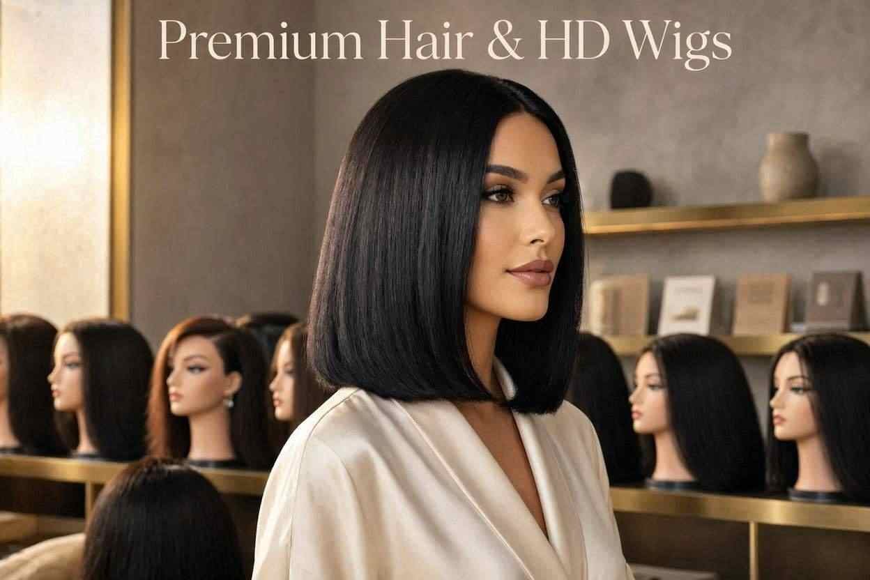Premium Hair & HD Wigs