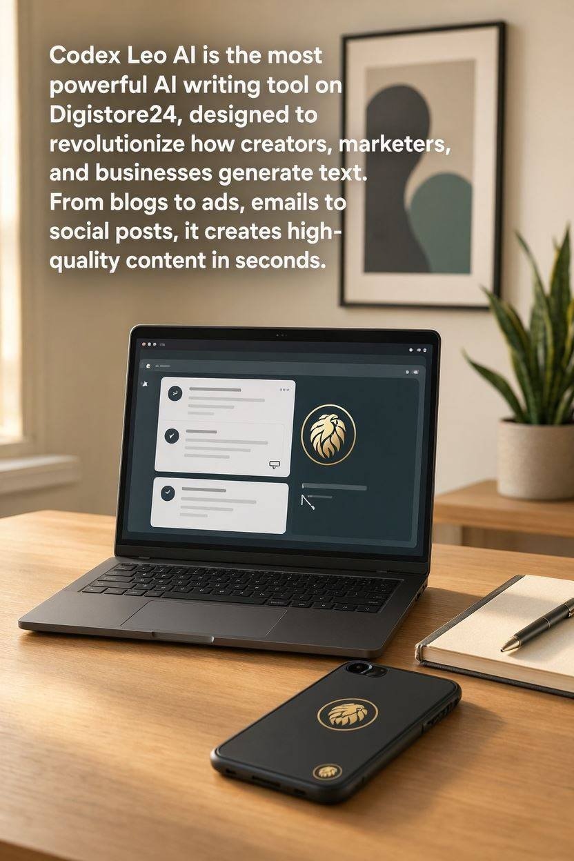 Codex Leo AI Content Generator: High-Converting Digistore24 Copywriting Tool - Image 2
