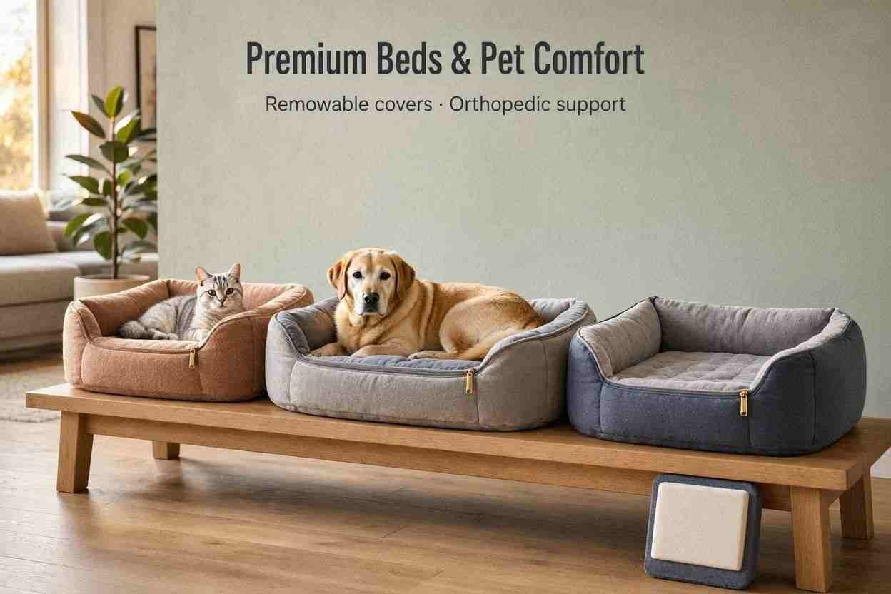 Premium Beds & Pet Comfort